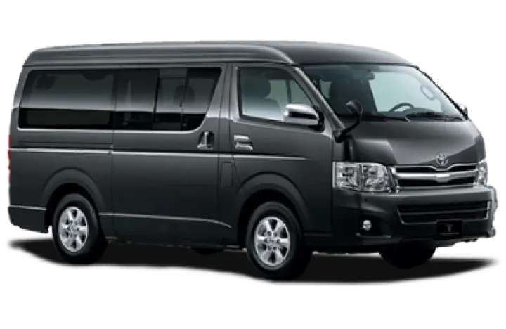 Sewa Toyota Hiace rawa badak utara